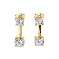 Sterling Silver New Minimalist Moissanite Stud Earrings for Cross-Border Hot Sale-0-3