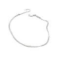 wholesale S925 Silver Fresh Sweet Ins Style Niche Design Exquisite Minimalist Double-Layer Beaded Ankle Chain S7890-0-4