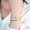 Sterling Silver Moissanite Stackable Bracelet Bangle, Minimalist Openable Cuff-0-2