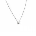 wholesale S925 Sterling Silver Chih Heng Small Silver Bead Collarbone Necklace for Women, Korean Style Light Luxury Niche Design New Popular-0-4