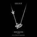 S925 Silver 2025 Floral Pendant Necklace-0-4