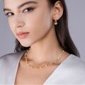 wholesale 925 Silver European and American Fashion Stackable Necklace for Women, Versatile for Autumn and Winter, Moissanite Chain, Cross-Border Ins Style Pendant Choker-0-3