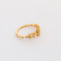 wholesale S925 Gold Plated Silver Full-Zirconia Italian Light Luxury High-End Crystal Diamond Ring for Women Wholesale-0-1