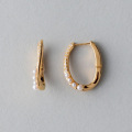 wholesale S925 Gold-Plated Japanese ETe* Inspired Minimalist and Unique Earrings with Natural Mini Freshwater Pearls, Fashionable and Niche-0-0