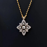 wholesale S925 Silver New French Light Luxury Buccellati Four-Leaf Clover Reversible Adjustable Necklace Xiaohongshu-N420 925 silver