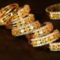 wholesale S925 sterling silver ring for women, vintage European and American luxury style, minimalist ring, small and unique, original design-BZ0239-Gold>US Size 6