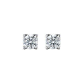 wholesale Sterling Silver Designer Moissanite Earrings for Women, Small and Unique 1 Carat Bullhead Ear Bone Stud, Ultra-Sparkling Diamond-like Earrings, Versatile-0-3