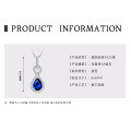 S925 Sterling Silver Zircon Necklace, Minimalist and Luxurious Pendant-0-24