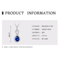 S925 Sterling Silver Zircon Necklace, Minimalist and Luxurious Pendant.-Style Y [Clearance Sale with Free Shipping]  925 Silver
