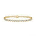 wholesale S925 Silver Zirconia Tennis Bracelet for Women and Men, New Style, Cross-Border Best Seller, Ready to Ship-0-0