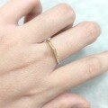 wholesale S925 sterling silver pyramid ring with unique personality, trending Moissanite-inlaid Golden Dawn series ring-0-3