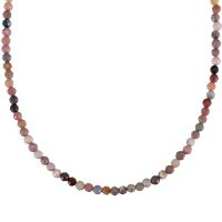 wholesale 925 Sterling Silver Cross-Border Hot-Selling New Candy Color Macaron Colored Retro Lightweight Women's Necklace Beaded Jewelry-DY191245-SS-HD 925 Silver