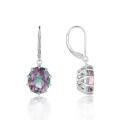 wholesale S925 silver fashion gemstone earrings, direct supply from manufacturer,,。-0-5