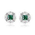 wholesale 925 Sterling Silver Spring and Summer New Simple Niche High-End Versatile Zircon Earrings Wholesale-0-4