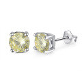 wholesale S925 Sterling Silver Zodiac Birthstone Zircon Stud Earrings, Cross-Border Bestseller, Direct from Manufacturer-0-12
