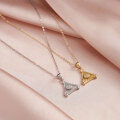 wholesale S925 Sterling Silver Cross-Border New Star Pendant Fashionable and Versatile Necklace-0-1