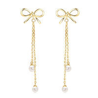 Metal Classic Princess Pearl Zircon Earrings, Cross-Border Best-Seller-T-style [Clearance Sale with Free Shipping]  925 Silver