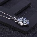 wholesale S925 silver jewelry with a design aesthetic, topaz pendant,,-0-1