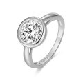 wholesale S925 Sterling Silver Moissanite 1-2 Carat New Fashion Ring, Popular European and American Style E-commerce Bestseller-0-4