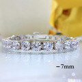wholesale 925 Silver Jewelry New High Carbon Diamond Bracelet for Cross-Border Men and Women 4-5-6-7mm-0-17