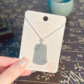 Metal Pendant Necklace with Maitreya Buddha Design-0-1