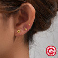 wholesale 925 Sterling Silver New Fashion Creative Love Knot Set Stud Earrings,INS。-0-1