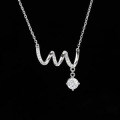 Metal Pendant Minimalist Design Ins Necklace-0-4
