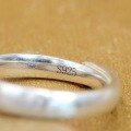wholesale 925 Sterling Silver Chinese Style "Together for Life" Koi Couple Ring for Women, Retro Trendy Personality Adjustable Ring Gift for Men-0-2
