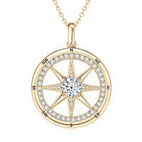 S925 Sterling Silver Four Leaf Clover Pendant Necklace, Wholesale-Style K [Clearance Sale with Free Shipping]  925 Silver