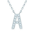S925 Sterling Silver Necklace with Moissanite Pendant, Unisex Classic Style, Clearance Shipping Included-0-2