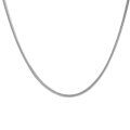 wholesale S925 Sterling Silver Heavy Workmanship Flat Snake Chain Necklace for Women, Korean Spring and Summer New Style, Versatile Trendy, Little Red Book Popular Minimalist Chain-0-4