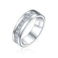 wholesale S925 Sterling Silver Trendy Wide Band Ring for Men, Premium Cross-Border Bestseller-0-1