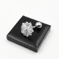 wholesale S925 Silver Cz Flower Belly Button Ring For Women-0-4