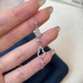 wholesale S925 Sterling Silver Micro-Paved Full Diamond Gourd Bracelet, New Chinese Style Exquisite Stackable Elegant Luxury Women's Jewelry-0-2