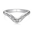 wholesale S925 Sterling Silver French Viral Ring for Women, Small and Exquisite, Light Luxury, Flexible Spinning Ring with Oval and Heart-shaped Zircon-0-7