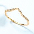 wholesale S925 Sterling Silver Gold Plated New Geometric Opal Egg-shaped Ring, Retro Style Ring for Wholesale-0-3