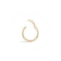 wholesale 925 Sterling Silver INS Minimalist Ear Cuff, Helix Earring, Nose Ring for Women-Gold single-6mm#1
