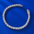 wholesale S925 Silver 05ct High-Carbon Diamond Extremely Minimalist Luxury Trendy Full Diamond High-End Sense Bracelet-0-2