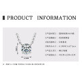 S925 Silver Classic Six-Claw D Color Moissanite 1 Carat Necklace-0-12