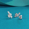 wholesale S925 Sterling Silver Exquisite Full Diamond Snake Earrings, Luxury Design, Fashionable and Elegant, Live Streaming Edition-0-2