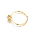 wholesale 18K Gold, 9K Rose Gold Vintage Pearl Ring for Women, Fashion OL Jewelry, Direct from Manufacturer for Gifting-0-2