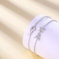 wholesale 925 Silver Star Bracelet, Ins European and American Fashion Brand Same Style Hand Jewelry with Design Sense-0-2