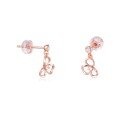 wholesale 18K Gold au750 Earrings Diamond Stud Earrings 9K 14K Rose Gold Earrings Moissanite Direct Factory Wholesale-0-4