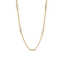 wholesale Silver-plated gold vermeil beaded chain with natural labradorite pendant, factory wholesale-Labradorite Necklace with Interlaced Beads 925 Silver