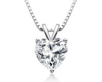 wholesale S925 Sterling Silver Necklace [Clearance with Free Shipping] Unconventional Square Zircon Pendant for Women, Small and Unique, Simple and Versatile-Type C [Clearance Free Shipping]