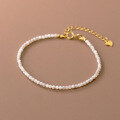 wholesale S925 Silver Mini Beaded Bracelet, Korean and Japanese Style, Simple and Sweet Adjustable Women's Jewelry S5311-0-0