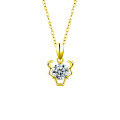S925 Sterling Silver Moissanite Zodiac Necklace for Women-0-11