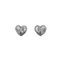 wholesale S925 Sterling Silver Korean Ins Style Minimalist Vintage Thai Silver Bow Earrings for Women-0-4