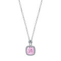Metal Geometric Gemstone Jewelry Set, Elegant Light Blue Minimalist Collarbone Necklace-0-3