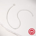 wholesale S925 Silver Sparkling Wave Bracelet with Small Cauliflower Chain and Luxurious Starry Sky Basic Design-0-2